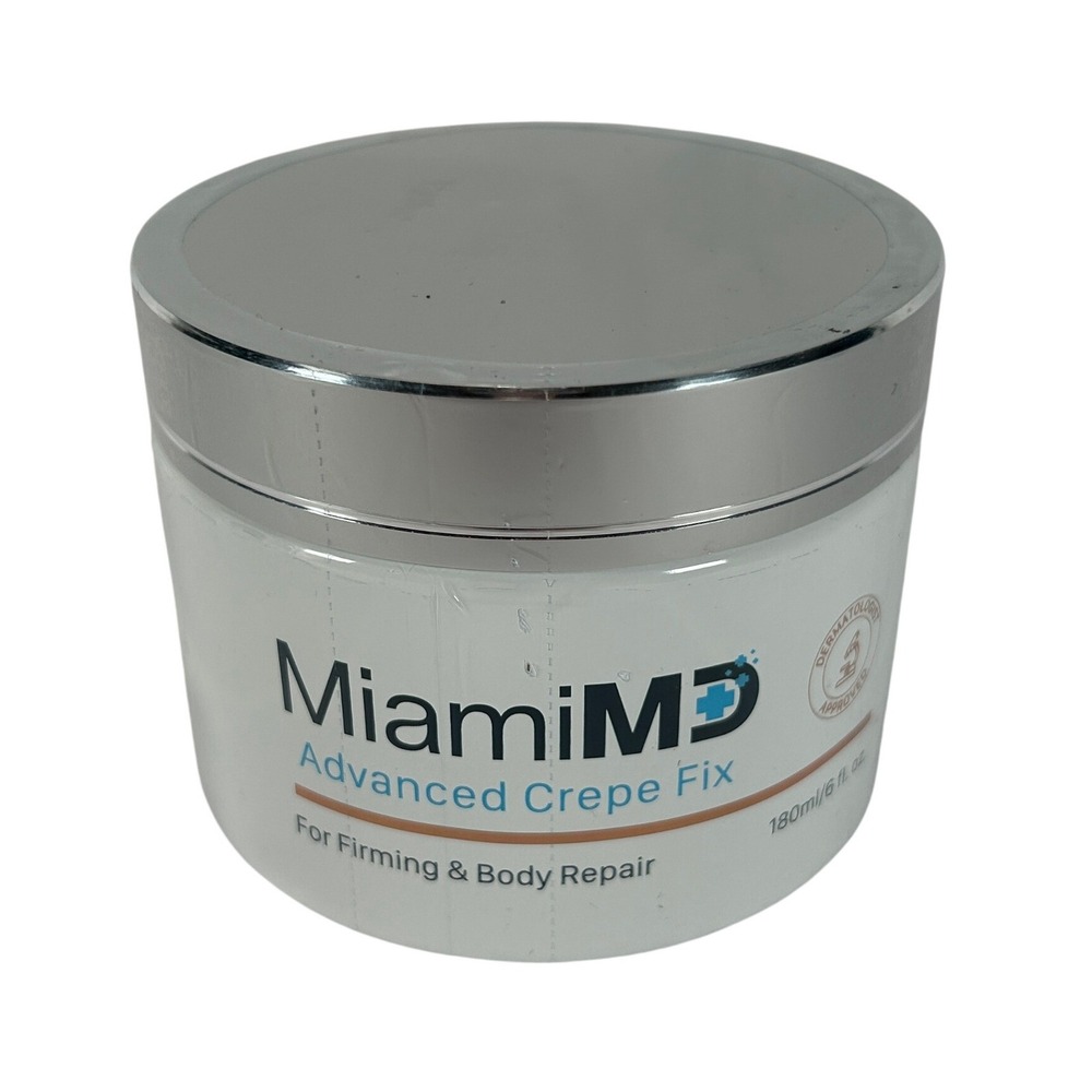 MiamiMD Advanced Crepe Fix Firming & Body Repair Cream 6oz 180ml New
